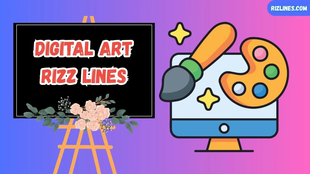 Digital Art Rizz Lines